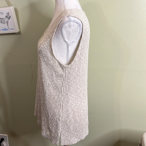 Pure Jill J. Jill Cream Sleeveless Knit Top - Picture 11 of 13